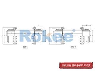 RODT鼓型齿联轴器,RODT中间接管型鼓形齿式联轴器